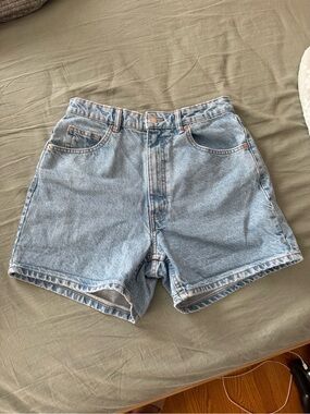 Zara Light Blue Denim Jean Shorts